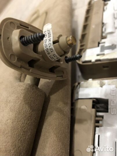 Солнцезащитные козырки на mercedes W221