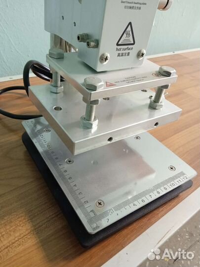 Станок для горячего тиснения, клише