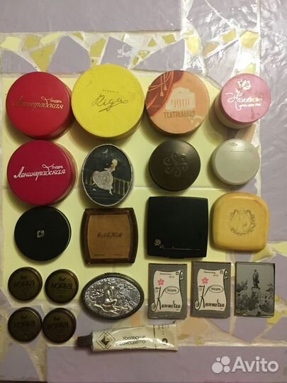 Винтажная косметика СССР 20-90-х гг. в коллекцию