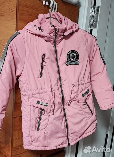 Парка демисезонная для девочки