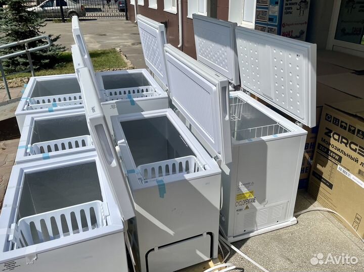 Новые морозильные камеры и лари