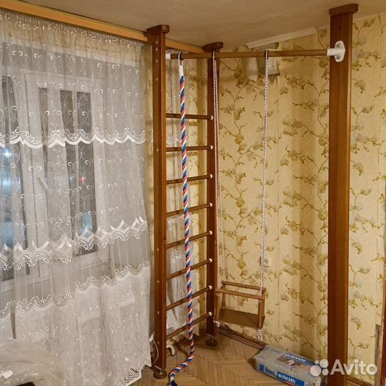 Шведская стенка деревянная бу