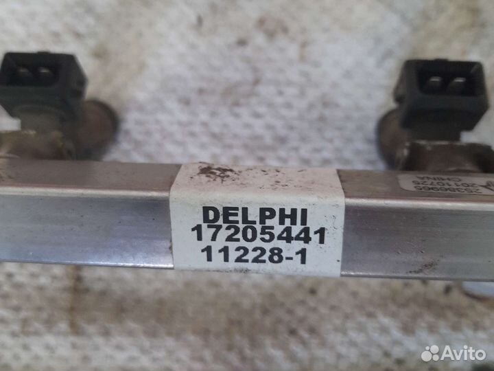 Топливная рампа с форсунками Lifan Solano 620