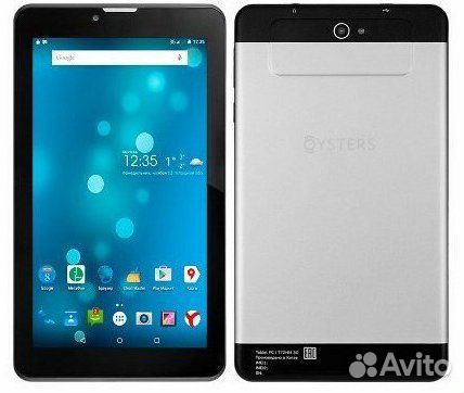 Планшет Oysters T72HM 3G Silver(требует ремонта)