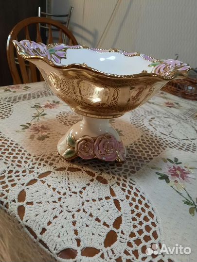 Ваза для фруктов фарфор