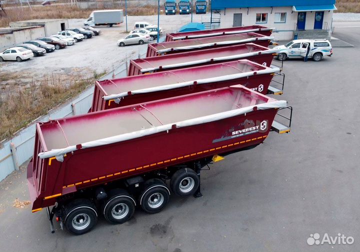 Полуприцеп самосвальный УралСпецТранс 34-32Л, 2023