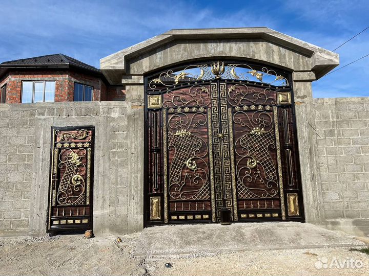 Ворота кованые в Маджалисе