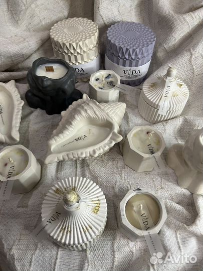 Свечи из соевого воска