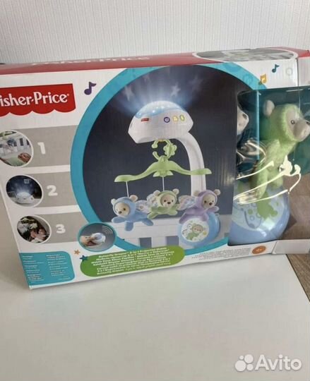 Мобиль на кроватку fisher price
