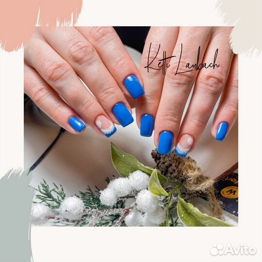 Маникюр с покрытием гель лак