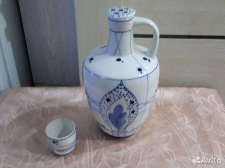 Гжель, наборы, чайник Кольчугино