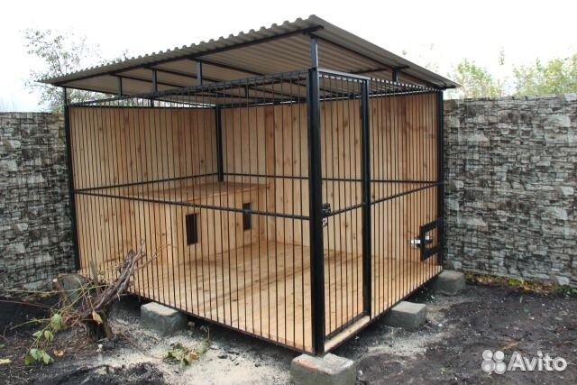 Вольеры и будки для животных. Летний душ туалет