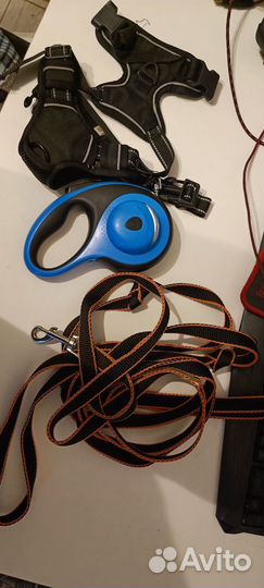 Поводок рулетка, шлейка