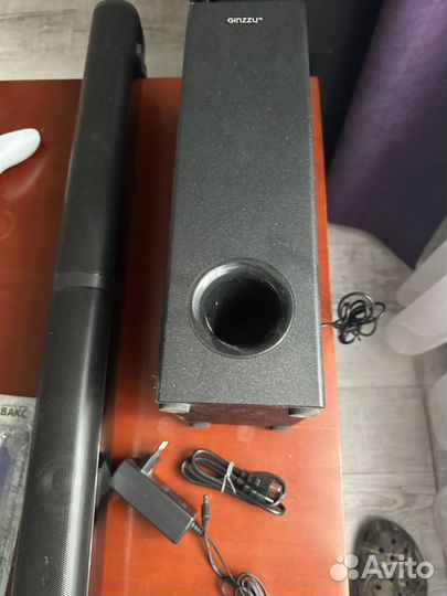 Cаундбар с проводным сабвуфером c объёмным звуком