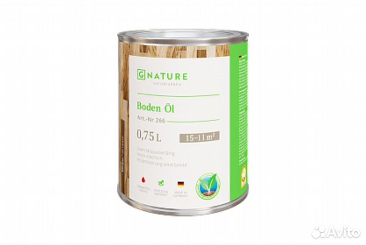 Масло для пола 266 G-nature 2,5л