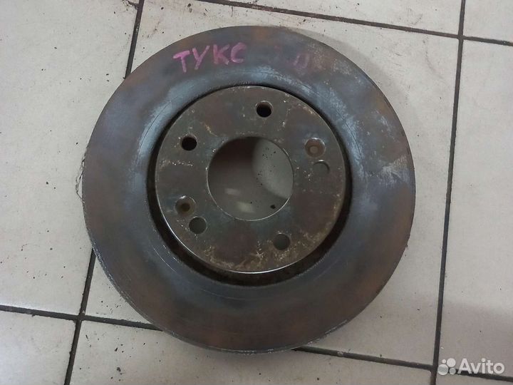 Передний тормозной диск Хендай Туксон 1, спортаж 2
