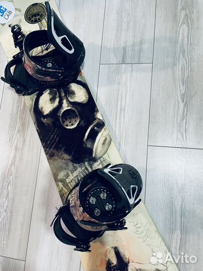 Сноуборд комплект Atom 151 + крепления