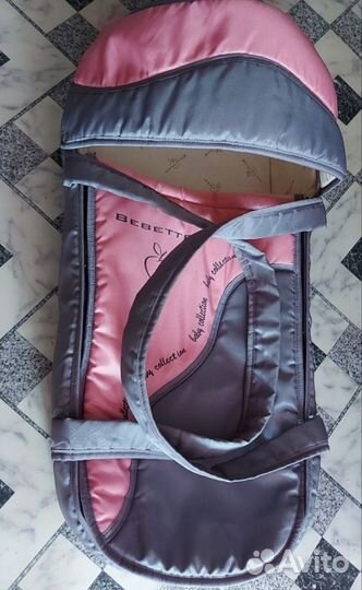 Коляска 2 в 1+люлька-переноска