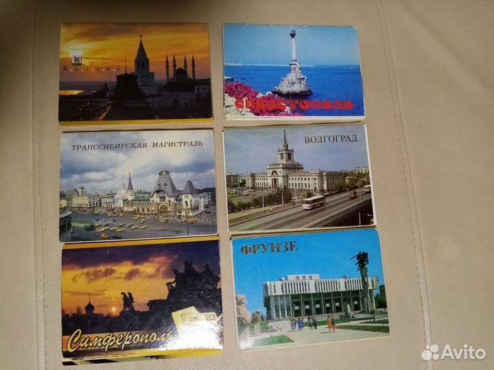 Наборы открыток