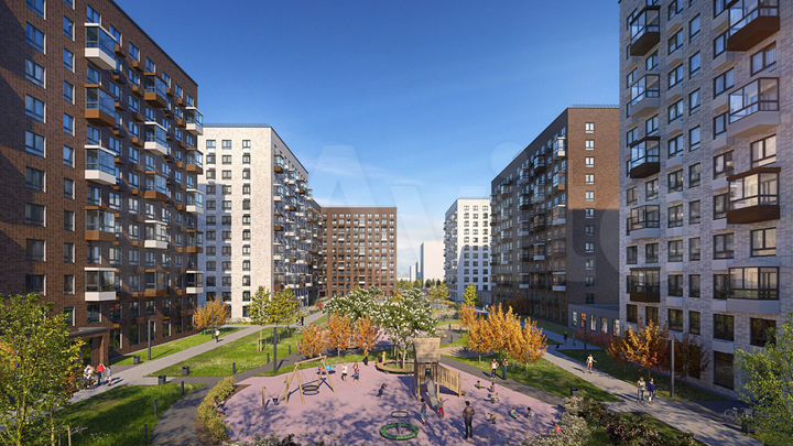 2-к. квартира, 50,2 м², 1/15 эт.