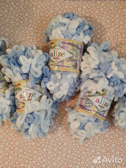 Пряжа alize puffy