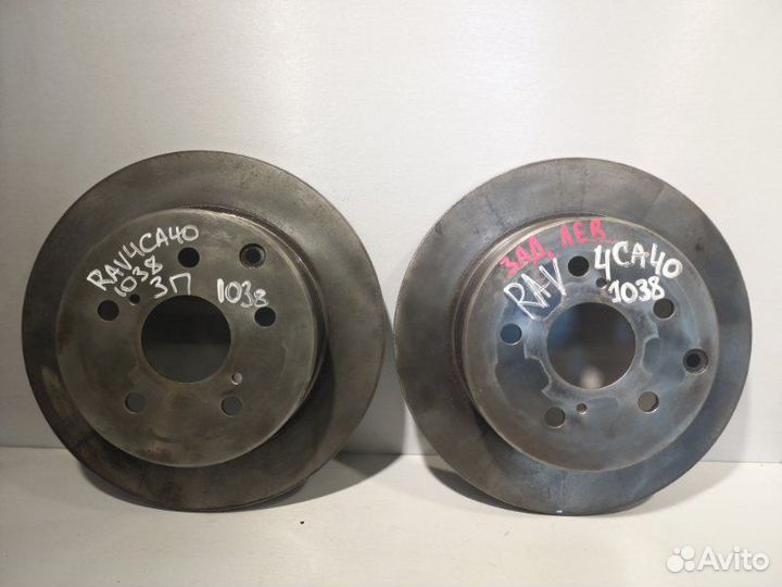 Тормозной диск задний Toyota Rav 4 Ca 40 2AR-FE