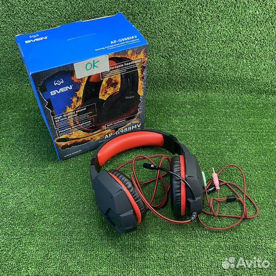 Игровые наушники с микрофоном