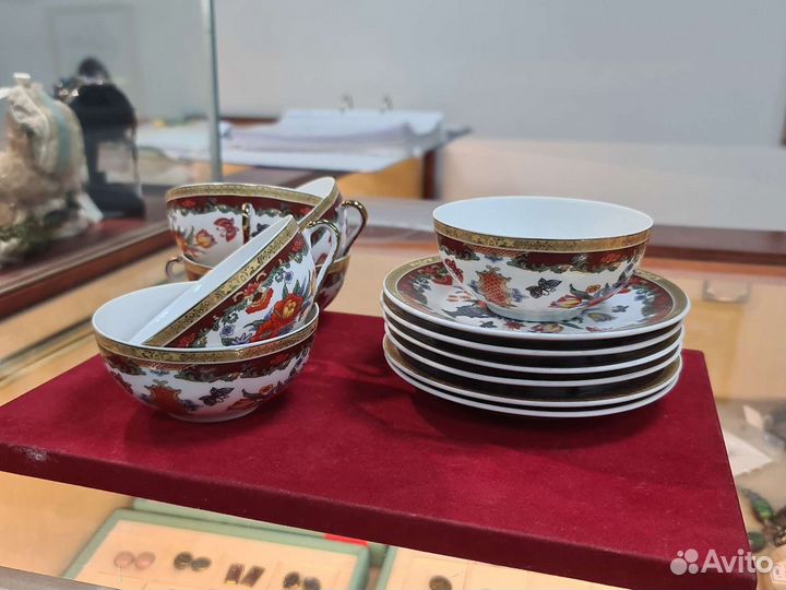 Набор Гейша. 24к золото. Япония