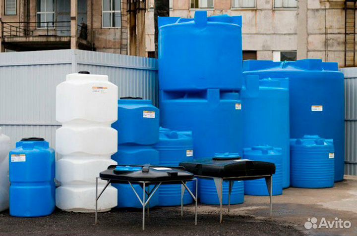 Емкости, Баки пластиковые 100 - 50 000 литров
