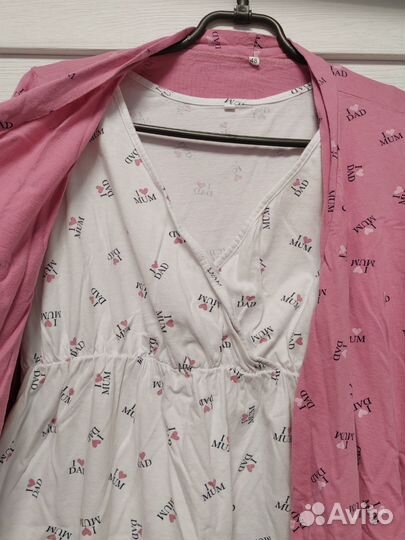 Халат и сорочка для беременных