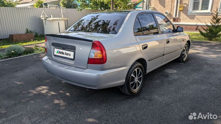 Hyundai Accent 1.5 МТ, 2007, 170 000 км