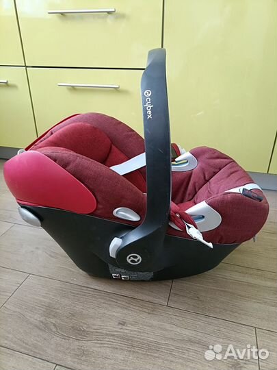 Автолюлька Cybex Aton q plus mars red