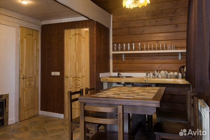 Баня на дровах в парк-отеле Прибрежный Ярбург