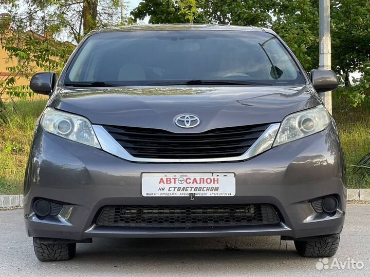 Toyota Sienna 3.5 AT, 2010, 281 753 км