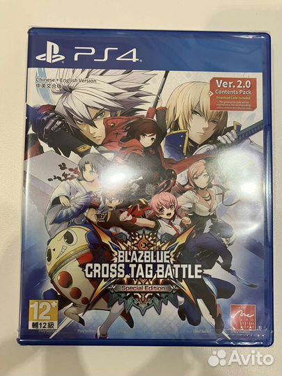 PS4 Blazblue Cross Tag Battle Special (Новая)