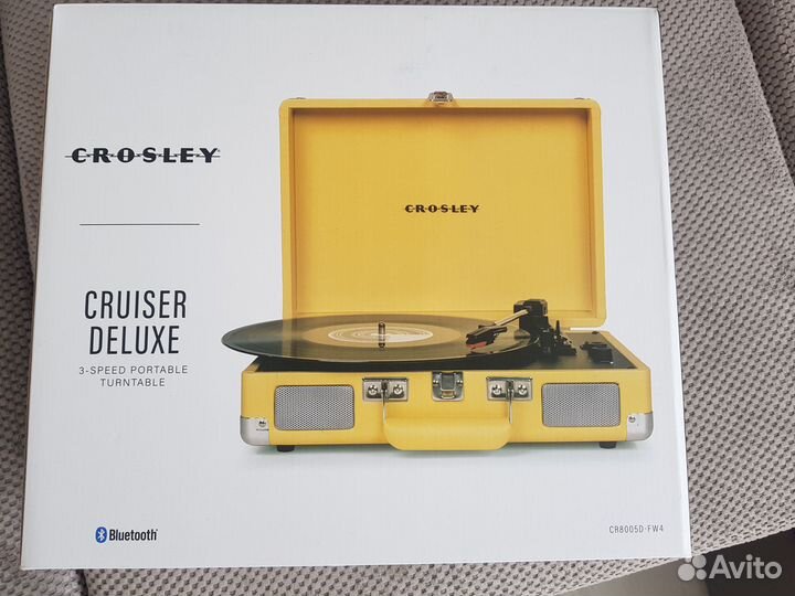 Виниловый проигрыватель crosley