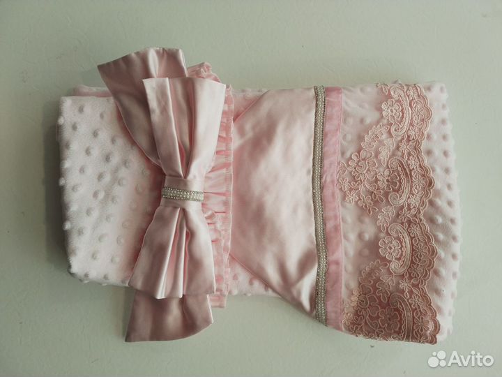 Конверт одеяло на выписку лето