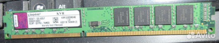 Память 4 Gb Kingston KVR1333N9/4G 1.5 V