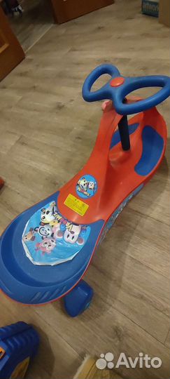 Машинка каталка бибикар