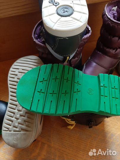 Детская обувь для мальчика пакетом 24 25