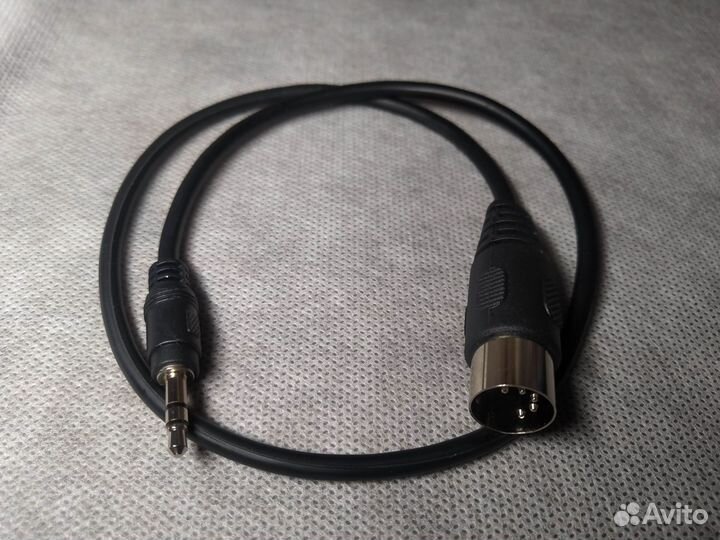 Кабель сш-5 din на AUX Jack 3,5 Штекер бананы