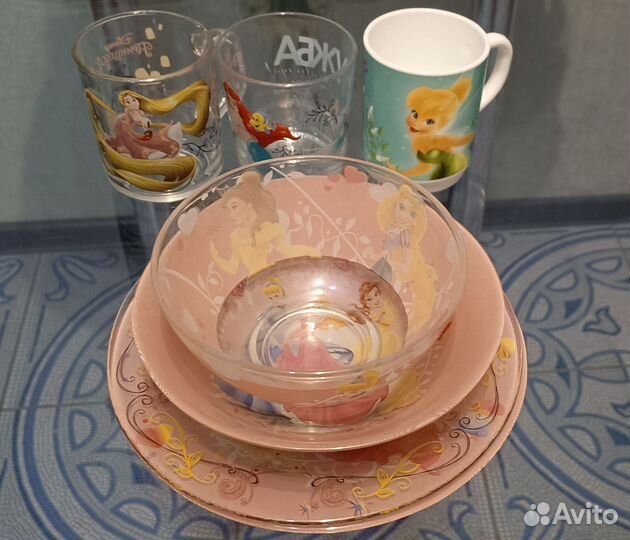 Набор столовой посуды Принцессы