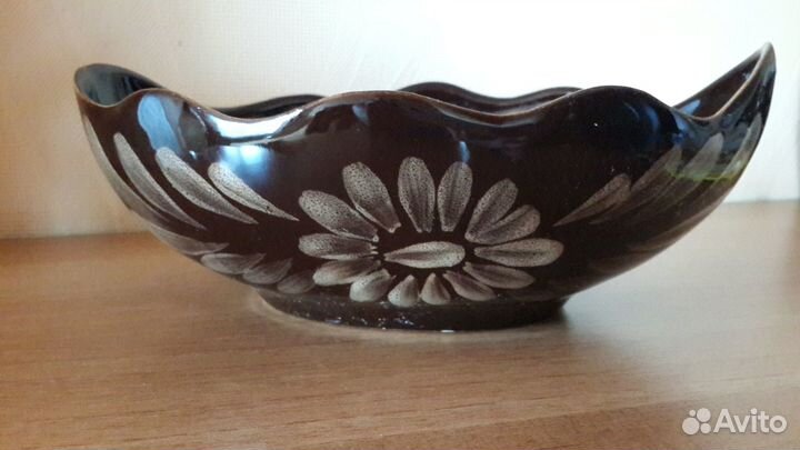 Салатник / ладья/ керамика СССР