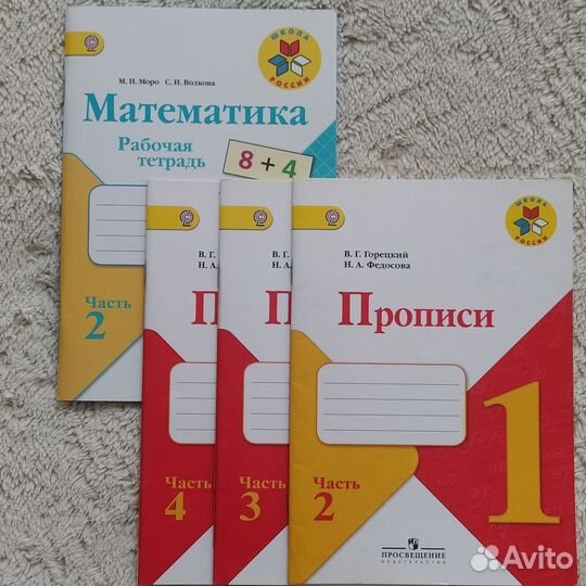 Рабочие тетради 1класс 2017г читайте