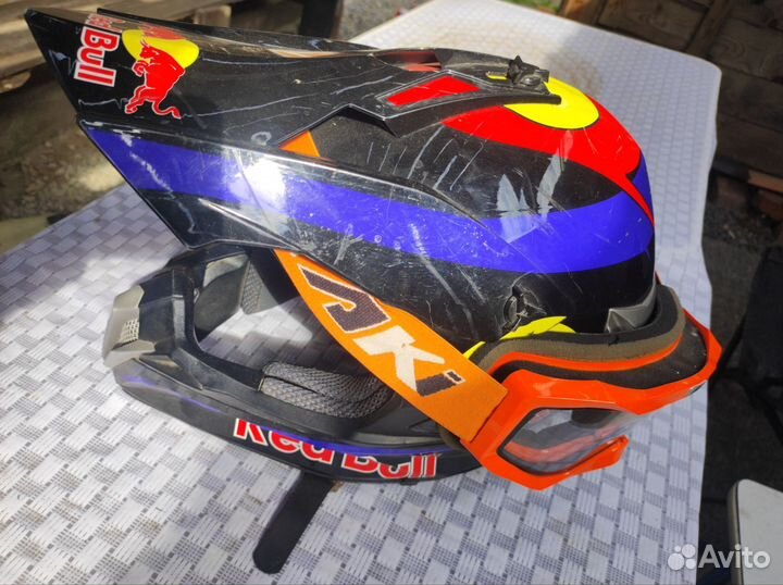 Мотошлем кроссовый бу