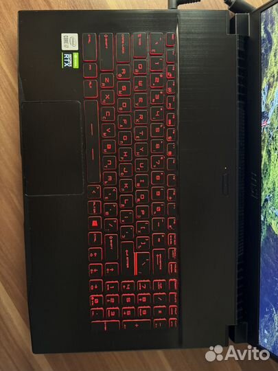 Игровой ноутбук msi GF75 Thin