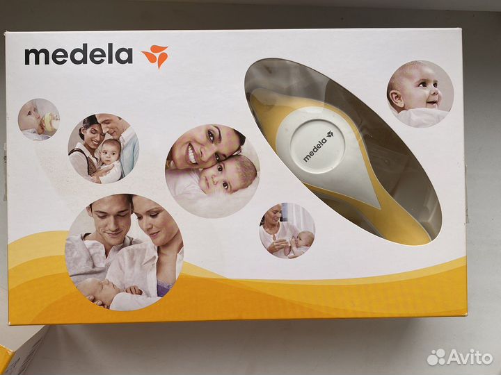 Молокоотсос medela бутылочка с соской calma
