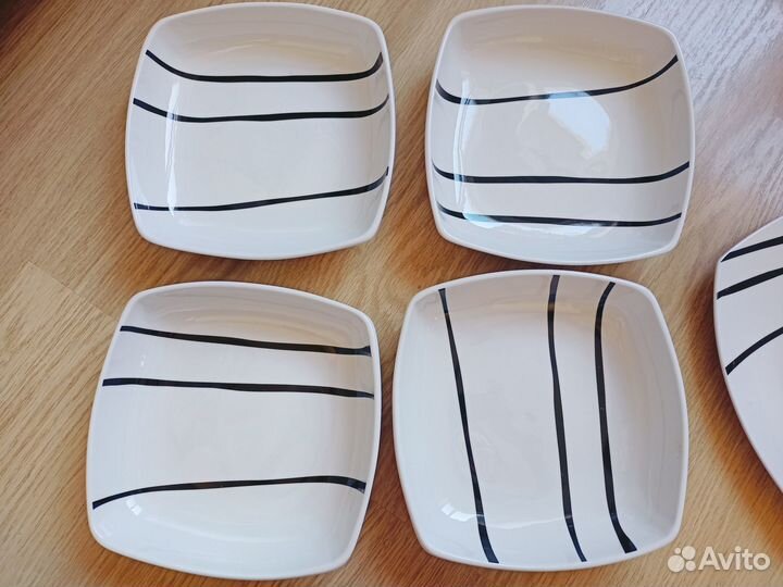 Тарелки Luminanc 4 глубокие+4 плоские