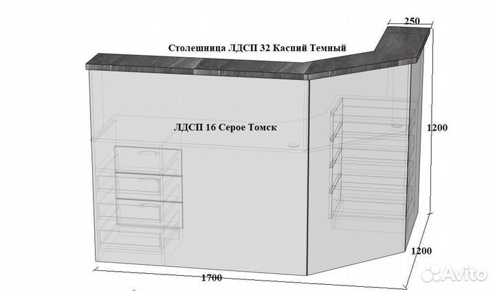 Ресепшн стойка администратора