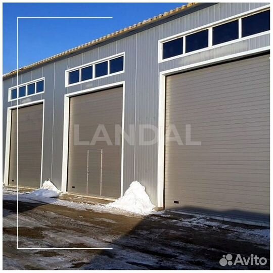 Секционные ворота